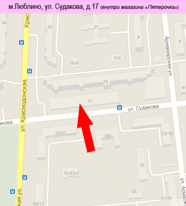 Карта фотосалона на Братиславской